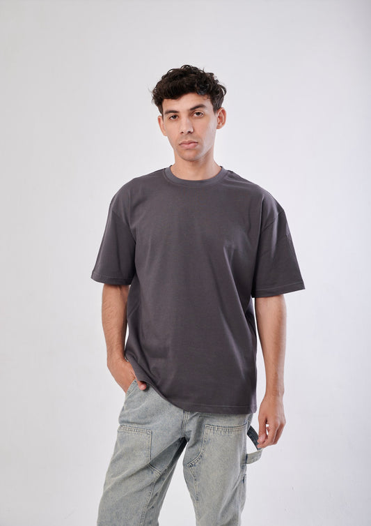 Gray Black OverSize T-Shirt